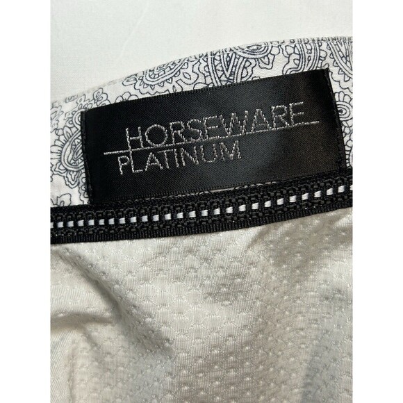 HORSEWARE PLATINUM Show Shirt Button Up High Collar XL - Picture 7 of 11